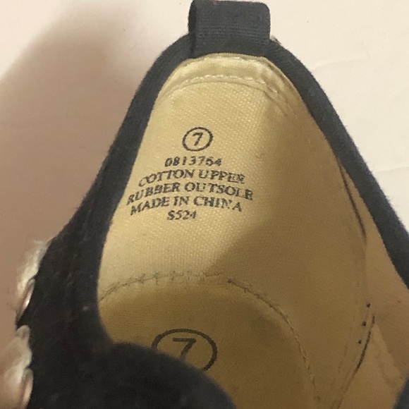 Comfort Casuals Blue Zipper Sneakers Size 7 - Picture 6 of 7